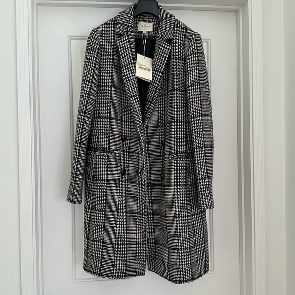 Sezane Johnson Coat Size 6 - Picture 2 of 8